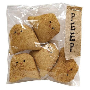 5 Set Mini Peep Chicks - The Fox Decor